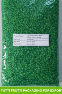 Green Color 5kg Pouch Export Packaging