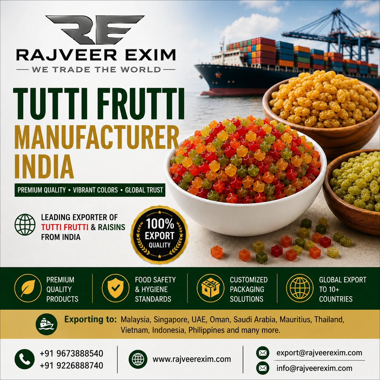 Tutti Frutti Manufacturer India
