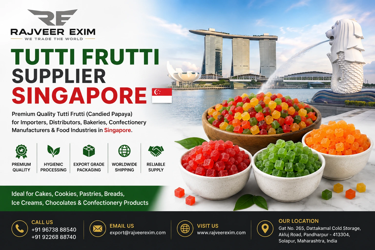 Tutti Frutti Supplier Singapore Tutti Frutti Supplier Singapore