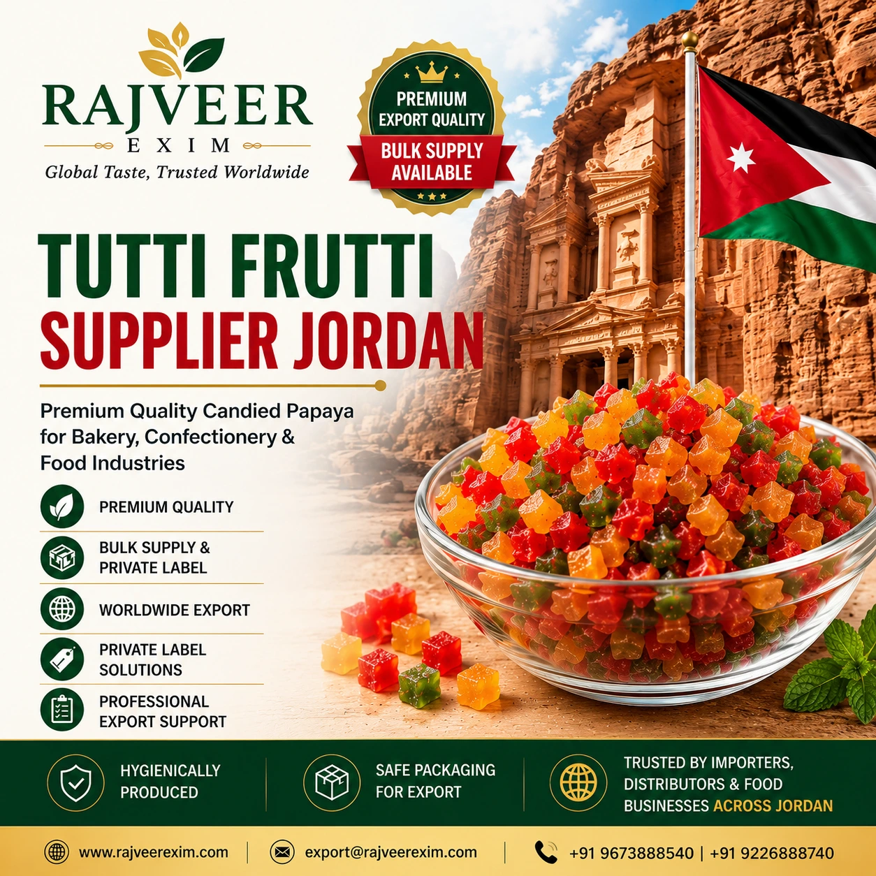 TUTTI FRUTTI EXPORTER JORDAN