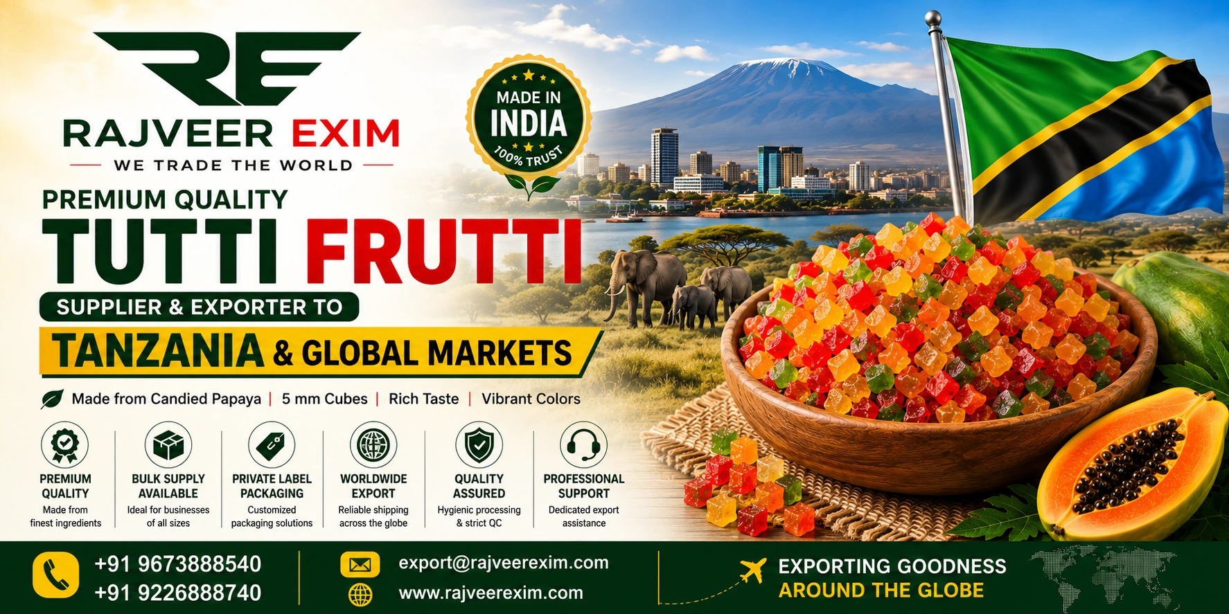 Tutti Frutti Supplier Tanzania