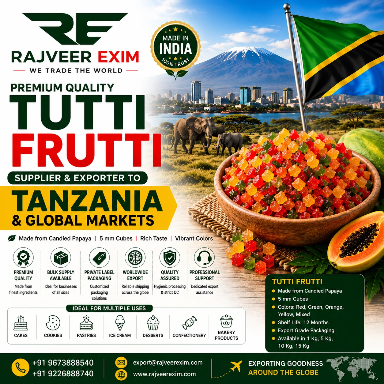 Tutti Frutti Exporter Tanzania