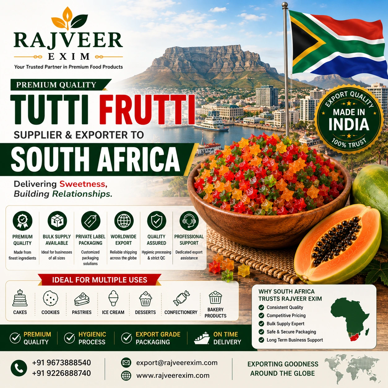 Tutti Frutti Exporter South Africa