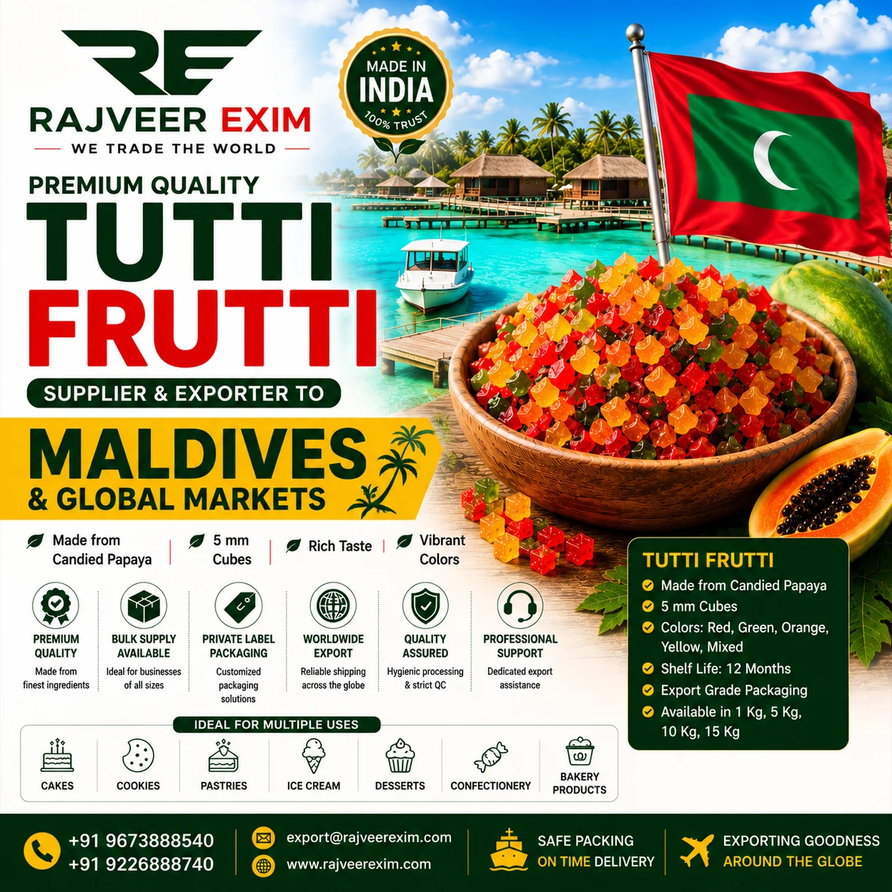 Tutti Frutti Exporter Maldives