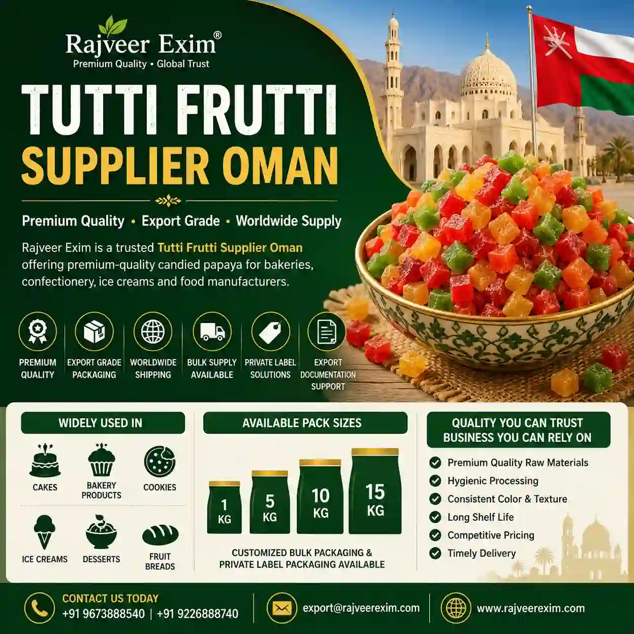 TUTTI FRUTTI EXPORTER OMAN