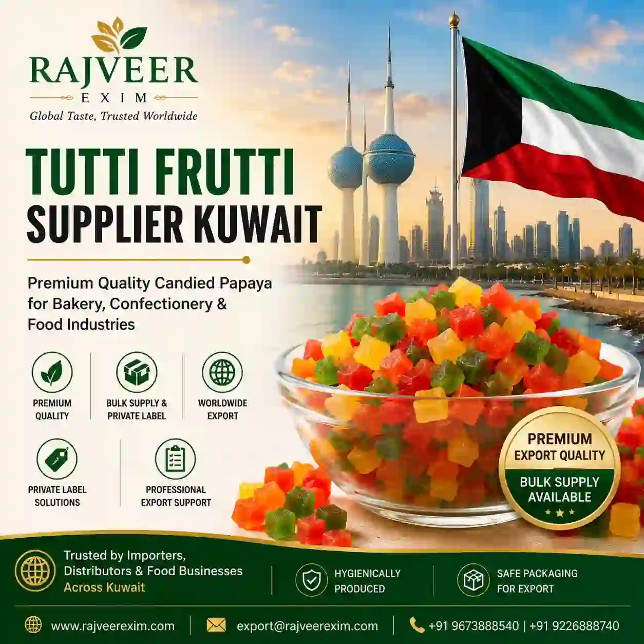 tutti frutti exporter kuwait